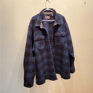 Wrangler men’s 3XL plaid flannel jacket